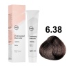 360 Professional Haircolor Крем-краска для волос 6/38 темный блондин золотисто-коричневый 100мл