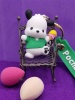 Брелок Медведь в зеленой с мороженым (Pochacco)