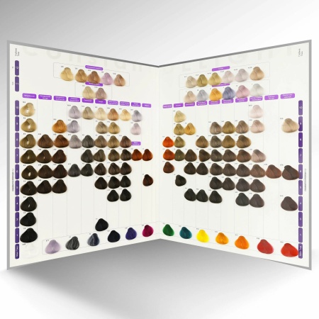 Палитра оттенков крем-краски для окрашивания волос Constant Delight с витамином C