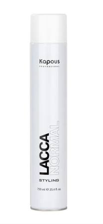 Kapous Professional Лак аэрозольный для волос нормальной фиксации Lacca Normal 750мл