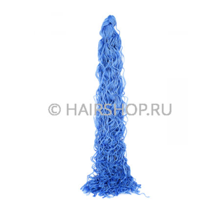 Hairshop ЗИЗИ канекалон косички волнистые № Г21 (голубой)