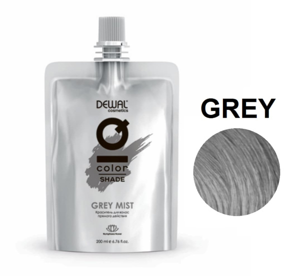 Dewal Cosmetics Пигмент прямого действия IQ Color Shade Grey Mist (серый) 200мл