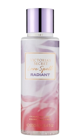 Victorias secret Спрей для тела парфюмированный Love Spell Radiant 250мл