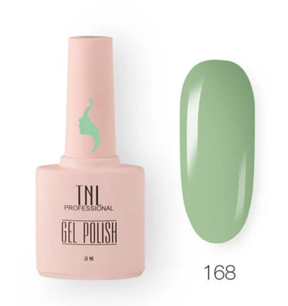 TNL Гель-лак для ногтей 8 Чувств №168 (освежающий мохито) 10мл