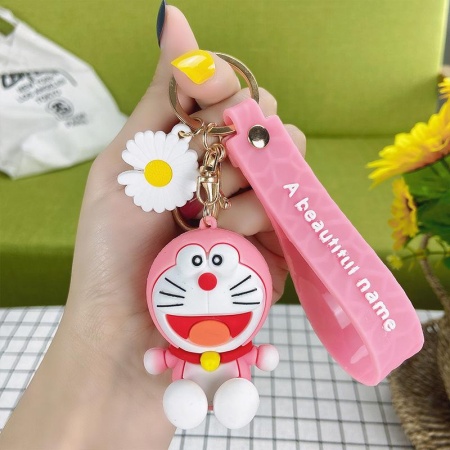 Y&M Брелок Кот Дораэмон (Doraemon) розовый (A beautiful name)