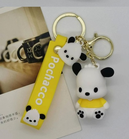 Брелок Медведь в желтой футболке (Pochacco)