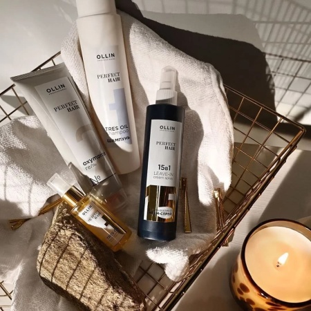 Ollin Perfect Hair Крем-спрей для волос несмываемый 15 In 1 Leave-In Cream Spray 250мл