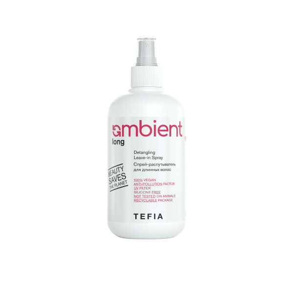 Tefia Ambient Спрей-распутыватель для длинных волос Long Detangling Leave-in Spray pH 5.0 250мл