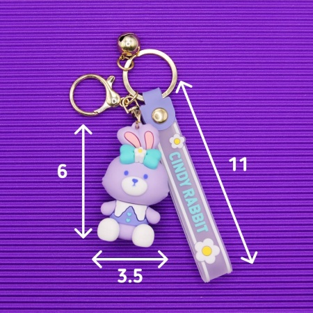 Брелок Кролик Кинди в костюме (Cindy rabbit)