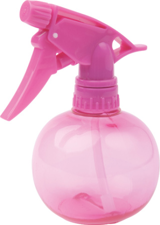 DEWAL Распылитель для волос парикмахерский пластиковый (пульверизатор для воды) шар розовый 280мл