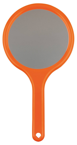 Зеркало с ручкой 1-стор круглое (28,5*14,5см) 1560L, цветное