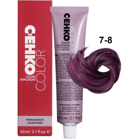 CEHKO Color Explosion крем-краска для волос 7/8 средний блондин фиолетовый 60мл