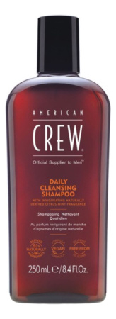 American Crew Шампунь очищающий для ежедневного ухода Daily Cleansing Shampoo 250мл