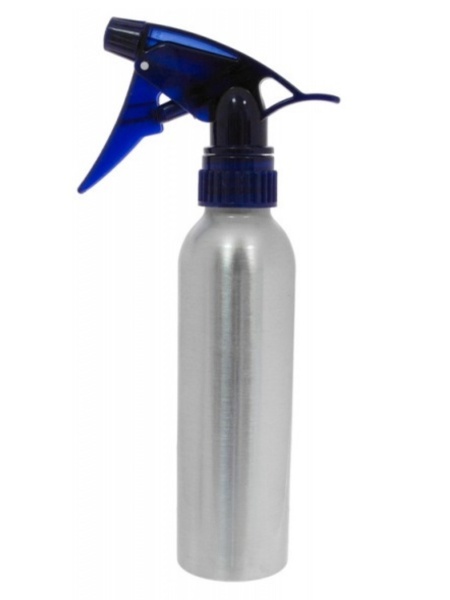 Sibel Распылитель для волос парикмахерский пластиковый (пульверизатор для воды) ALU серебро 260 мл