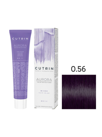 Cutrin Aurora крем-краска для волос 0/56 Фиолетовый микстон 60мл