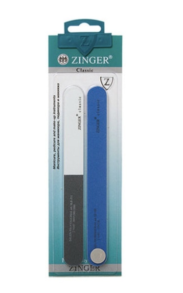 Zinger Набор маникюрный на карте SIS-15 (пилка+полировка 3-х стороняя)