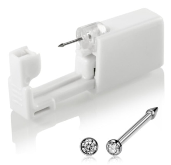 Инструмент для прокола носа с иглой