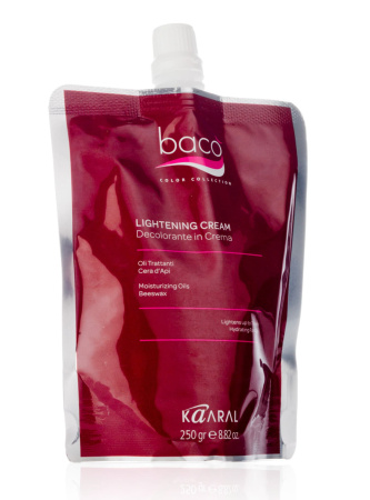 Kaaral Baco Крем для волос осветляющий с натуральными маслами Decolorante in Crema Lightening Cream 250мл