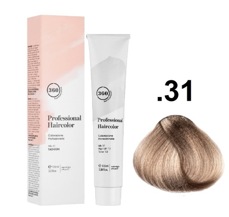 360 Professional Haircolor Крем-краска для волос .31 песчаный блонд 100мл