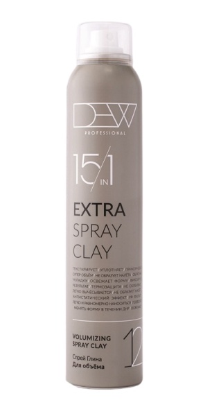 Dew Professional Спрей глина 15 в 1 для объема волос 200мл