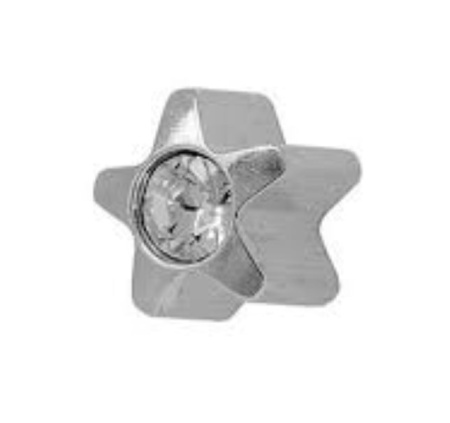 Studex Медицинские серьги для прокола ушей 501-4Rw (Звезда) без покрытия, размер средний