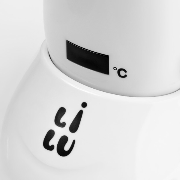 LILU Воскоплав на один картридж с терморегулятором Caitlyn, цвет белый