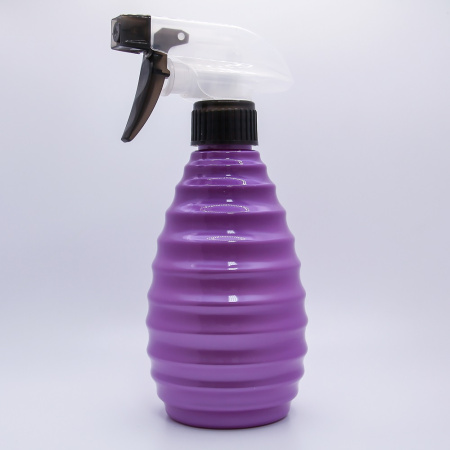 Распылитель для волос парикмахерский пластиковый (пульверизатор для воды) 400мл, фиолетовый