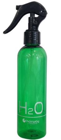 HairWay Распылитель для волос парикмахерский пластиковый (пульверизатор для воды) зеленый 250 мл