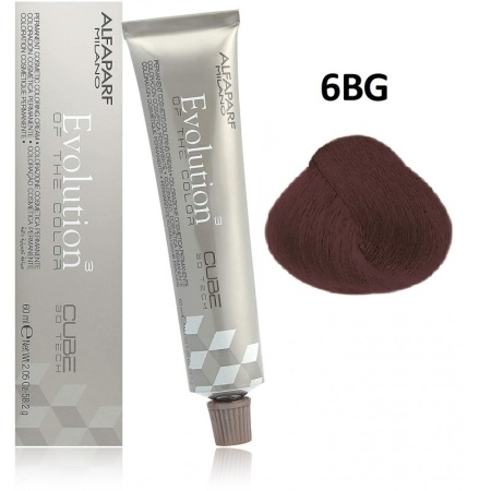 Alfaparf Milano Evolution of the Color Крем-краска для волос 6BG ледяной бежевый 60мл