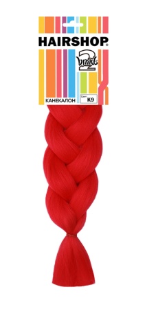 Hairshop Легкий канекалон 2Braids № К 9 (красный приглушенный)