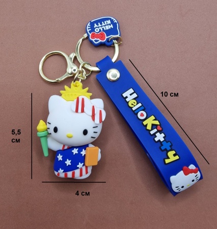 Брелок Хелло Китти статуя свободы (Hello Kitty)