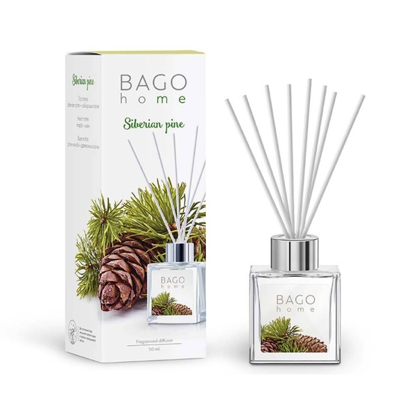 Ароматический диффузор Сибирская сосна BAGO home 50мл