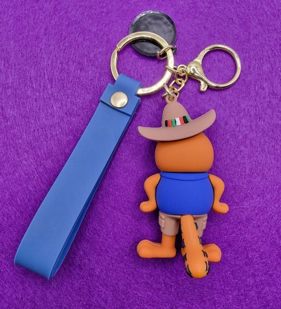 Y&M Брелок Кот Гарфилд ковбой (Garfield)