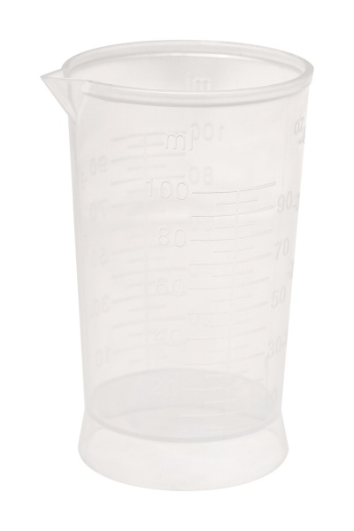 Стакан мерный, 100 мл, прозрачный