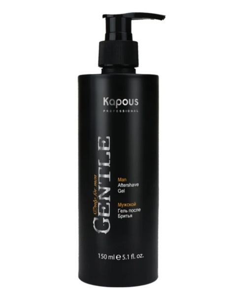 Kapous Professional Гель мужской после бритья с охлаждающим эффектом Gentlemen 150мл