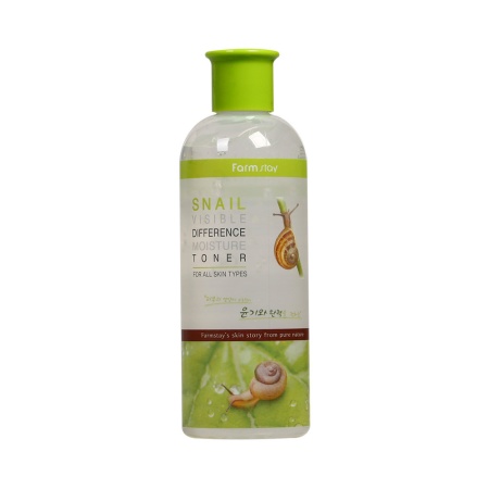 FarmStay Тонер для лица с муцином улитки Snail Visible Difference Moisture Toner 350мл