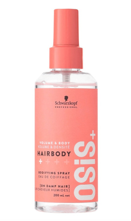 Schwarzkopf Professional Osis Спрей для укладки волос с ухаживающими компонентами HairbodyStyle & CareSpray 200мл
