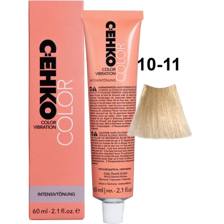 CEHKO Color Vibration крем-краска для волос 10/11 ультра-светлый жемчужный блондин 60мл