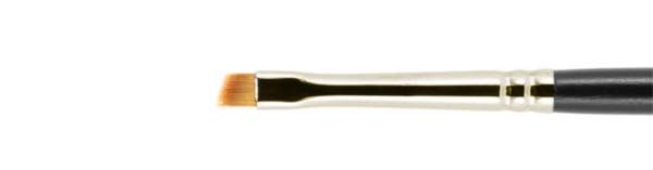 Кисть для бровей со скосом №3 (нейлон)