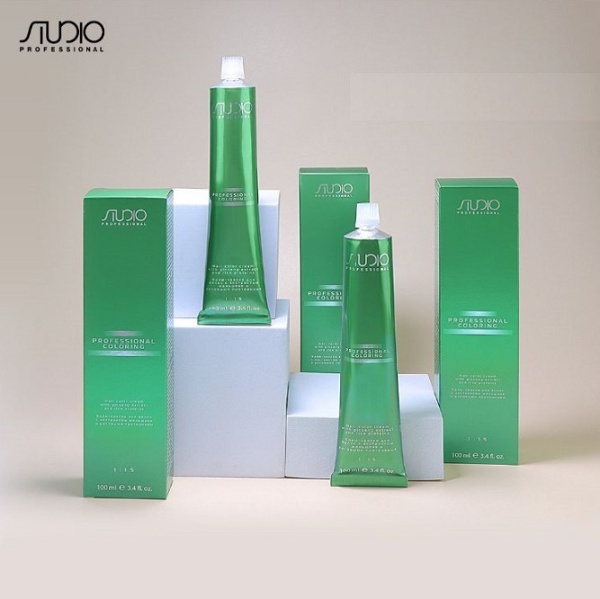 Kapous Professional Studio Крем-краска для волос 5.20 светлый фиолетово-коричневый 100мл