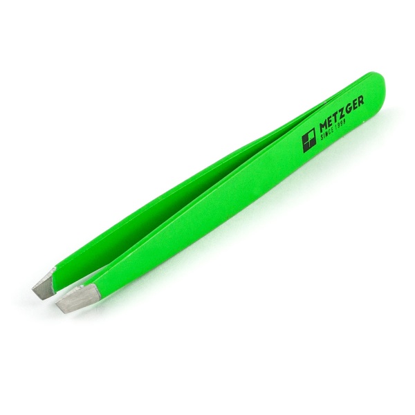 Metzger/Syndicut Пинцет для бровей прямой PT-13 в ассортименте 6 цветов