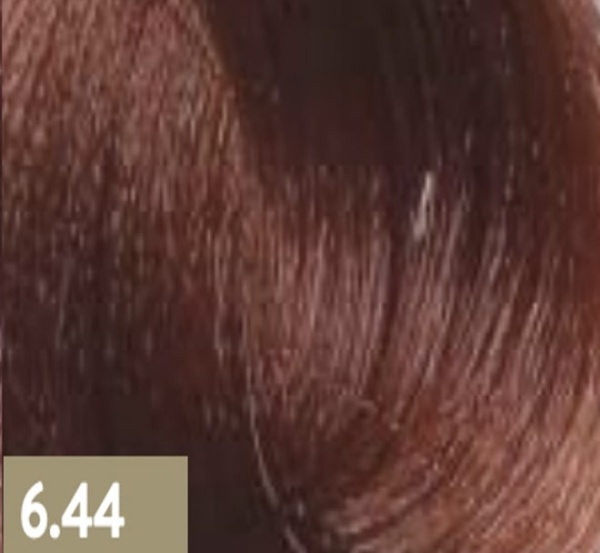 Kaaral Baco Color Soft Крем-краска для волос 6/44 глубокий медный темный блондин 100мл