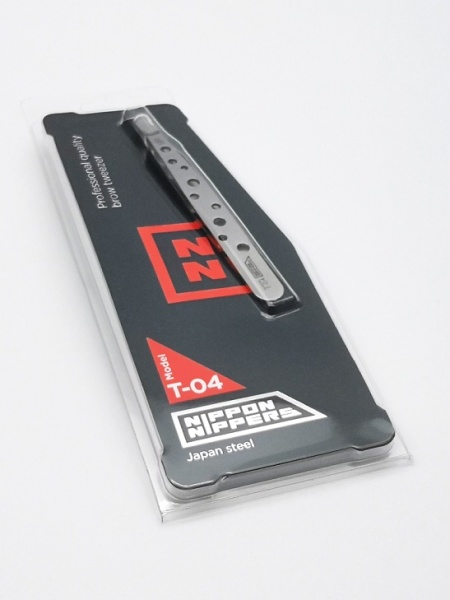 Nippon Nippers Пинцет для бровей скошенный (NN_T-04)