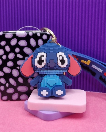 Y&M Брелок Стич (Building block baby)