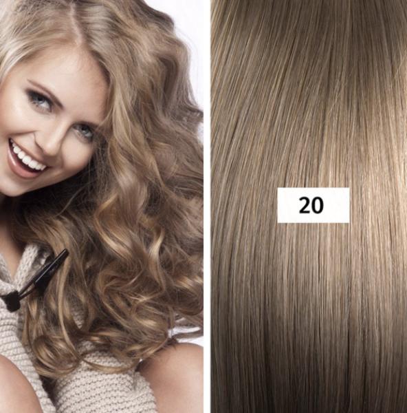 Волосы-ленты натуральные №20 50см (40лент) Straight Hair talk