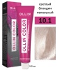 Ollin Color крем-краска для волос 10/1 светлый блондин пепельный 100мл