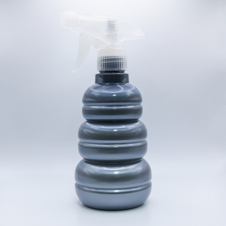 Распылитель для волос парикмахерский пластиковый (пульверизатор для воды) 450мл, серый