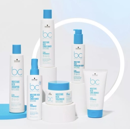 Schwarzkopf Professional Bonacure Clean Performance Лосьон для вьющихся волос Moisture Kick Curl Bounce 150мл