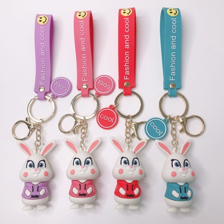 Y&M Брелок Кролик Lucky розовый (Fashion and Cool)