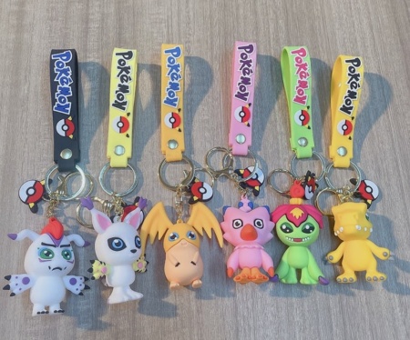 Брелок Приключения Дигимонов/ Кот Тейлмон (Pokemon)